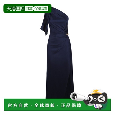 1h可退 潮奢 Elisabetta Franchi 女士 斜肩连衣裙 ABR0551E2长裙