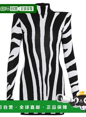 BALMAIN 女士连衣裙 FF0R8074KJ25EAB AW2025 黑色 Short Ls body