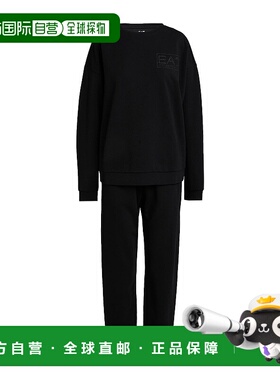 1h可退 潮奢 Ea7 女士 Outfit 运动运动装 black黑色 舒适时尚