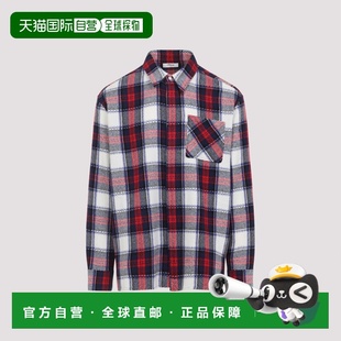 CELINE 男士衬衫 RC0B0190338ER SS2026 花色 Long sleeve oversh