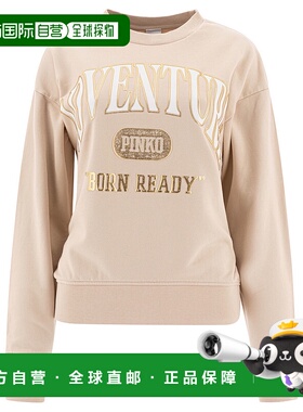 PINKO 女士卫衣 104618A2CZC03 SS2025 浅棕色 Sweatshirts