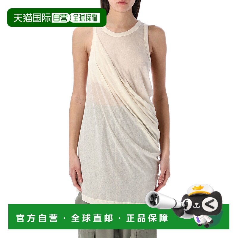 1h可退 潮奢 rick owens 瑞克 欧文斯 女士 无袖上衣 RP01E7140UC