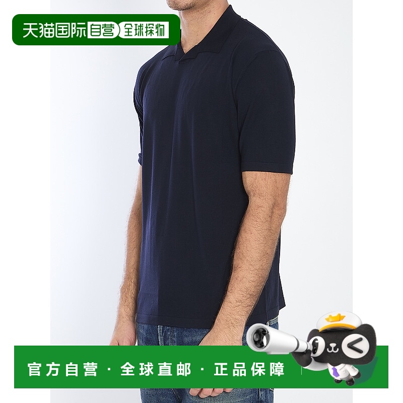 1h可退 THE ROW 男士POLO衫 919Y590DRN SS2025 黑色 The Row T-S