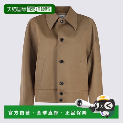 CELINE 女士西服 RV0UM033302CM CO 棕色 Jackets & Coats
