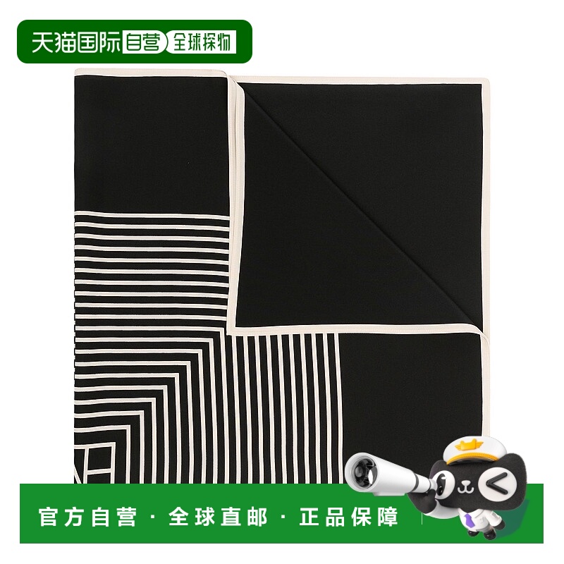 1h可退 潮奢 toteme 女士 TOTEME PRE Scarfs 黑色围巾 211853801