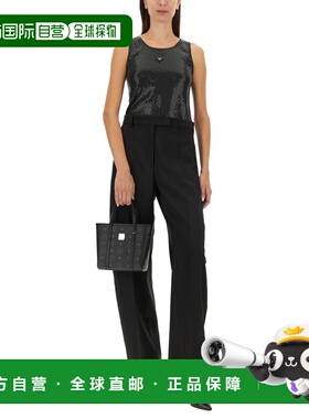 MCM 女士背心吊带 MFTEAMM05BK AW2024 黑色 TANK TOP