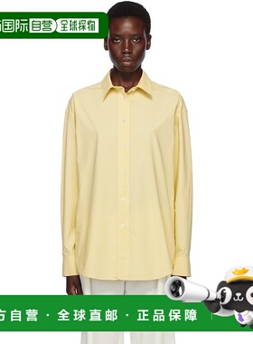 1h可退 潮奢 The Row 女士 黄色 Millerina 衬衫 7947W2567