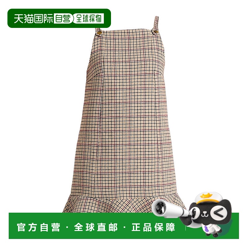1h可退 潮奢 GANNI 甘尼 女士 短款连衣裙 beige米色 舒适时尚