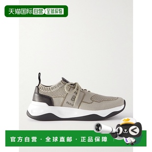伯尔鲁帝 Berluti 男士 Shadow 1h可退 皮革边网纱运动鞋 潮奢