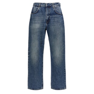 BM51E35Y99415 GIVENCHY 牛仔裤 Straight leg 蓝色 男士 SS2025