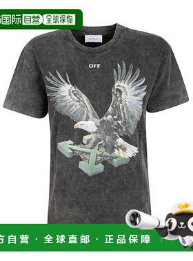 OFF-WHITE 女士T恤 OWAA13EF25JER0011301MARBLEBLA