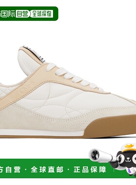 1h可退 潮奢 Chloe 蔻依 女士 白色 Kick 运动鞋 CHC25U07ISL