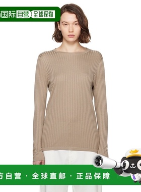 1h可退 潮奢 The Row 女士 驼色 Keya 针织衫 8970Y913