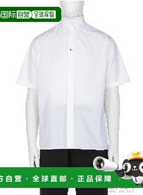 FENDI 男士衬衫 FS0795AVDLF0QA0 SS2026 白色 长袖衬衫