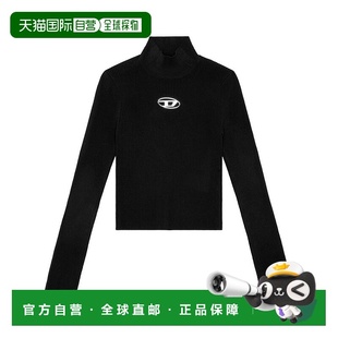 AW2024 黑色 DIESEL A141870DLAX9XX Valari 女士针织毛衣