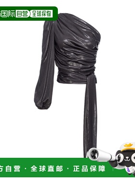 PINKO 女士衬衫 103050Y5RAZ99 SS2024 黑色 PINKO TARAH blouse