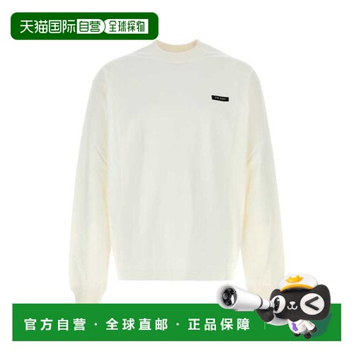 PRADA 男士T恤 UJL47DSOOO6281F0009 AW2026 白色