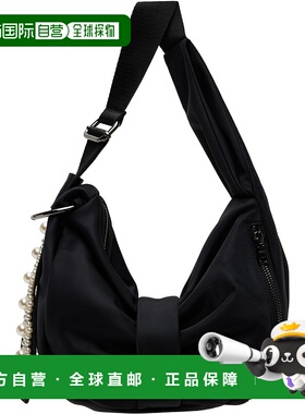 1h可退 潮奢 Tom Ford 汤姆 福特 女士 黑色迷你 Sling Bow 单肩