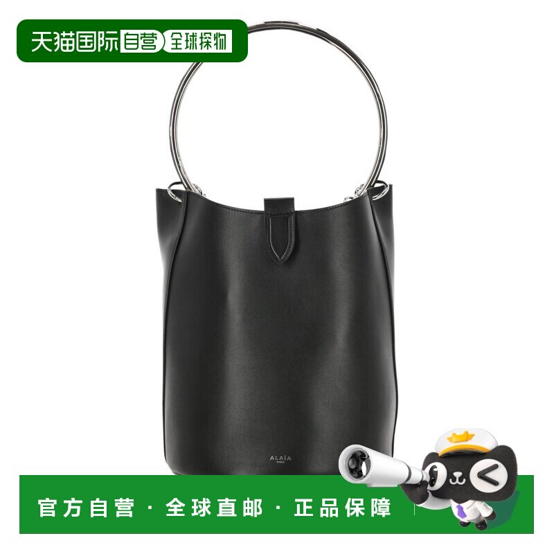alaia 女士 金属环手柄手提包 AA1S02825CA515单肩包托特包