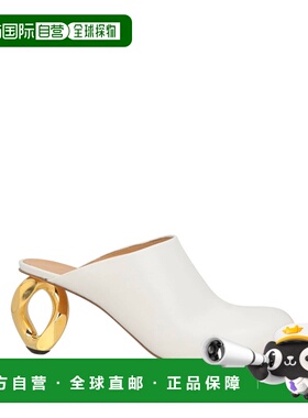 1h可退 潮奢 J.W. Anderson 女士 Mules 木屐 white白色 舒适时尚
