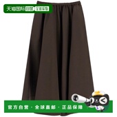 VALENTINO 黑色长裙a字裙伞裙 AW2023 女士半身裙 2B0RA9V56D1E05