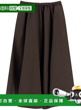 VALENTINO 女士半身裙 2B0RA9V56D1E05 AW2023 黑色长裙a字裙伞裙