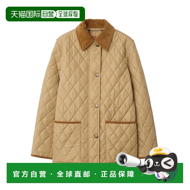 BURBERRY 女士外套 8107464C1544 AW2025 卡其色 Burberry 'Count