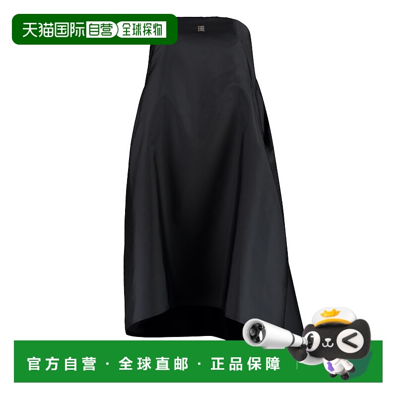 1h可退 GIVENCHY 女士半身裙 BW21MC144C001 AW2023 黑色 Technic