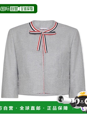 THOM BROWNE 女士西服 FBC924AF0580065 SS2025 灰色外套西装