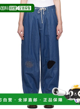 1h可退 潮奢 Story Mfg. 男士 蓝色 Lush Carpenter 牛仔裤 SAW24