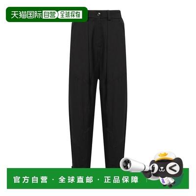 PINKO 女士休闲裤 1057732VFZ99 AW2025 黑色 P-Pants In Satin