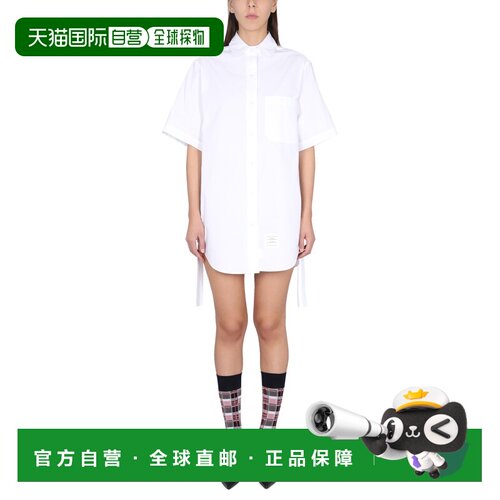 THOM BROWNE 女士连衣裙 FDSD91A SS2023 白色