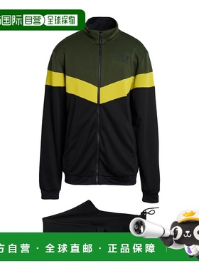 潮奢 Ea7 男士 Tracksuits 运动装 green绿色 舒适时尚