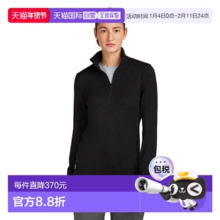 ICEBREAKER 美利奴300经典款半拉链运动衫 女士长袖户外