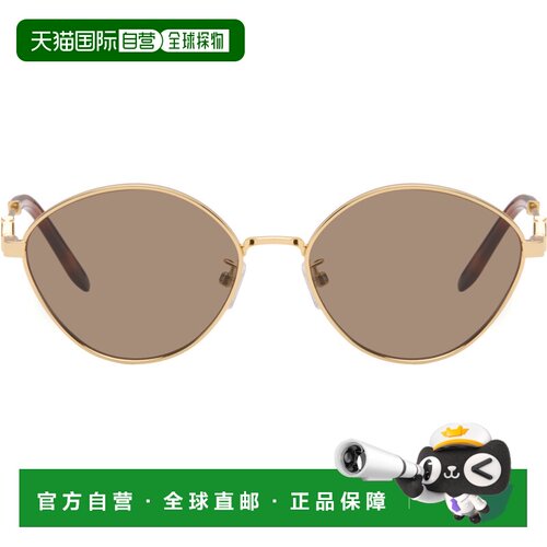 Fendi 芬迪 女士 金色 FF Diamonds 太阳镜 FE40217U5530E1923373
