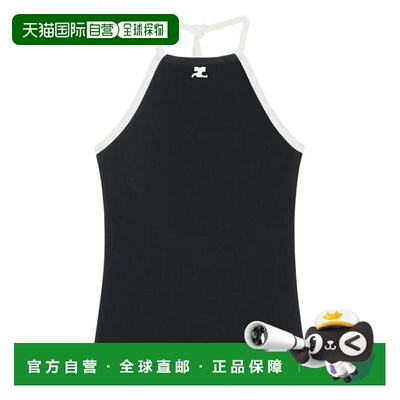 COURREGES 女士背心吊带 226JDE169JS02039901 SS2026露背