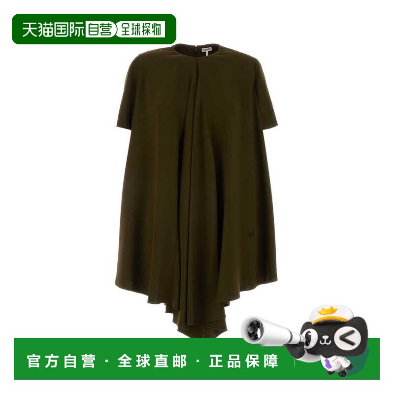 1h可退 LOEWE 女士连衣裙 S540Y09XVHKHAKIGREEN SS2026 绿色