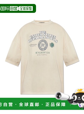 PALM ANGELS 男士T恤 AW2025 PMAA10DF25JER0030B10短袖