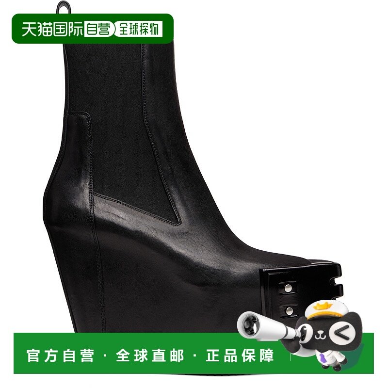 潮奢 rick owens 瑞克 欧文斯 男士 黑色 Grilled Wedge Beatle