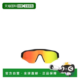 GUCCI 女士眼镜 840155J16911076 AW2025 橙色 面具形太阳镜