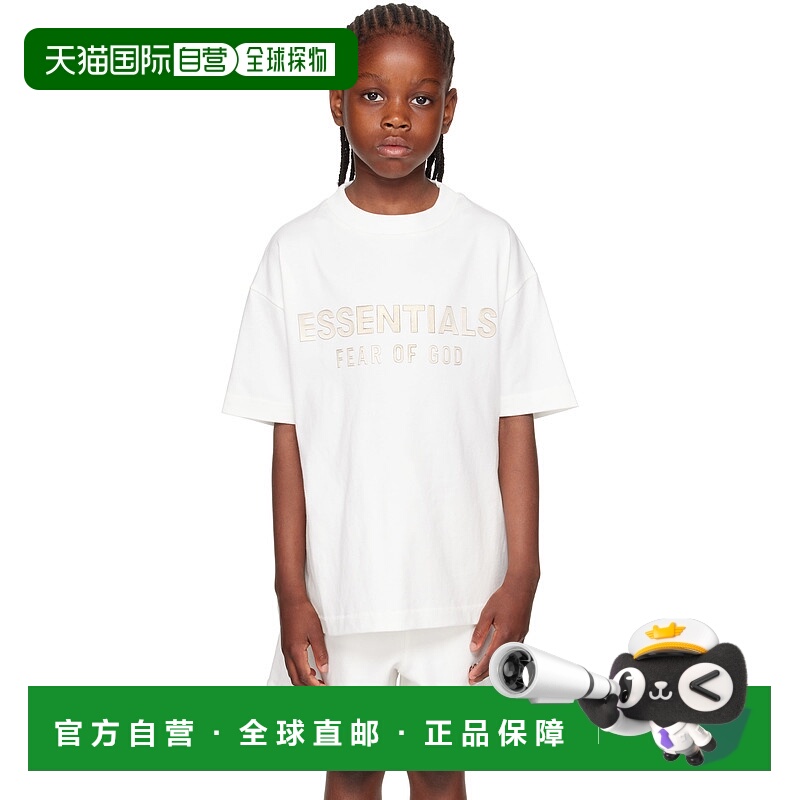 1h可退 潮奢 Essentials 女童 白色 Classic 儿童 T 恤童装 785SP