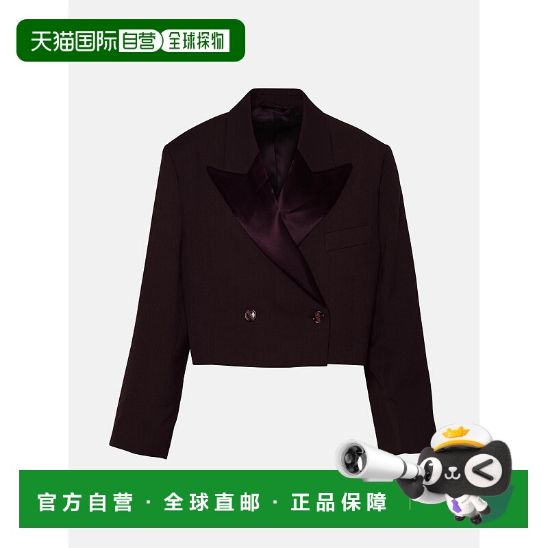 1h可退潮奢 Acne Studios艾克妮女士双排扣西装外套 AH0218