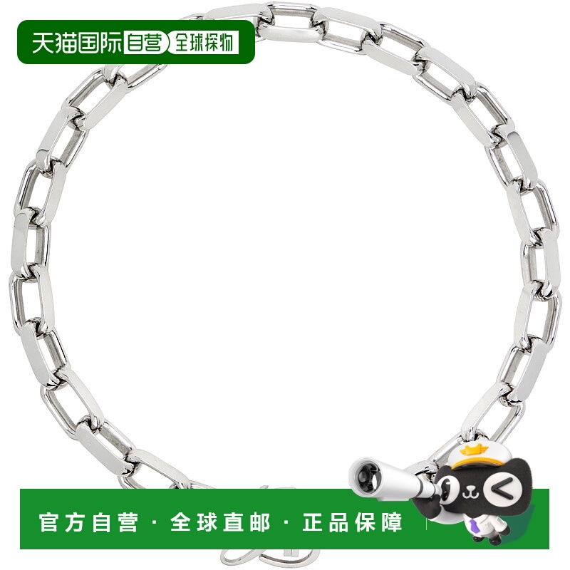 潮奢 Tom Ford 汤姆 福特 男士 银色 LUAR 联名 Chain_01 项链