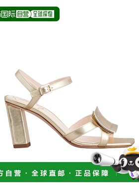 1h可退 奢淘 Roger Vivier 金属扣高跟凉鞋 女 RVW69635150KAC