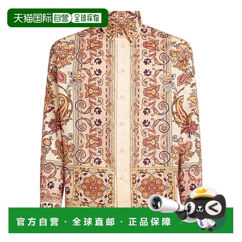 1h可退 ETRO 男士衬衫 MRIC005499SP5F0X0820 AW2025 花色