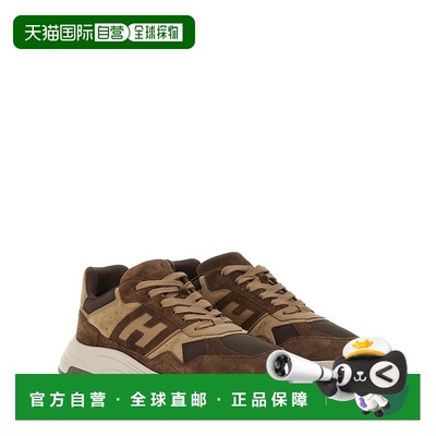1h可退 HOGAN 男士专项运动鞋 HXM5630FK70UOB0MAB AW2025 花色