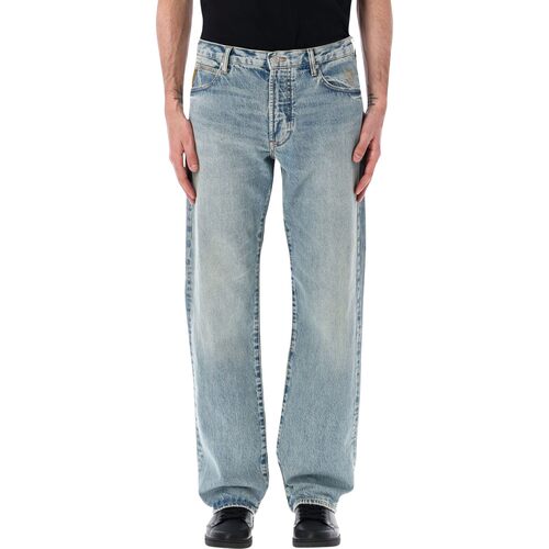 香港直邮EMPORIO ARMANI 男士直筒裤牛仔裤 EM004775AF25140MB003