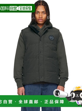 1h可退 潮奢 Canada Goose 加拿大鹅 男士 灰色黑标系列 Garson