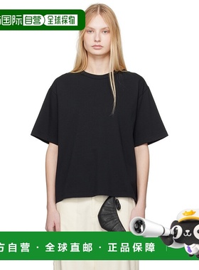 1h可退 潮奢 Studio Nicholson 女士 黑色 Lee T 恤 LEESNW1617