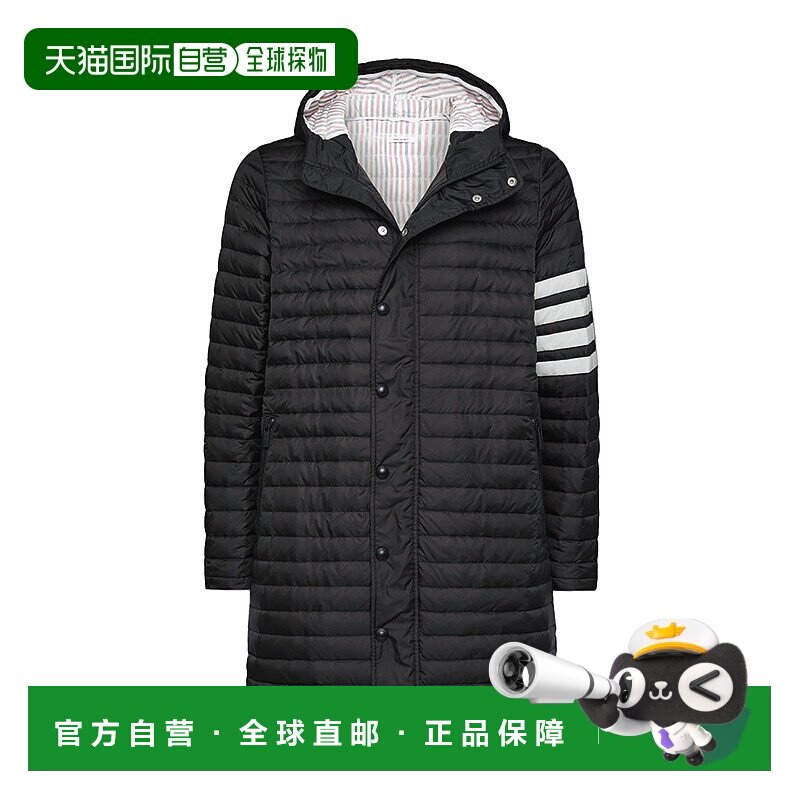1h可退 潮奢 Thom Browne 汤姆 布朗 男士 条纹绗缝羽绒服 MOD013